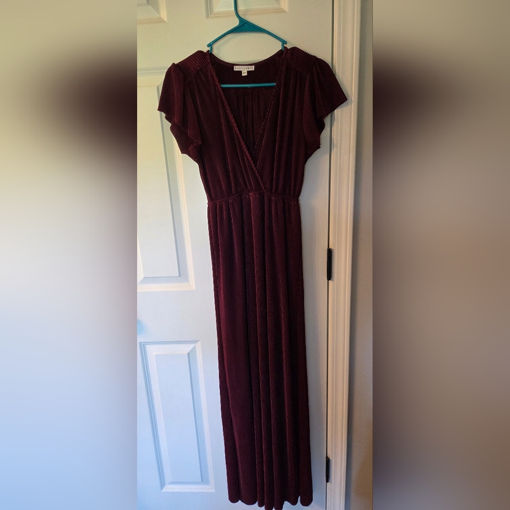 Baltic Born Deep Red Maxi Dress